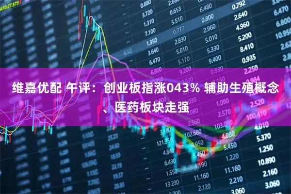 维嘉优配 午评：创业板指涨043% 辅助生殖概念、医药板块走强